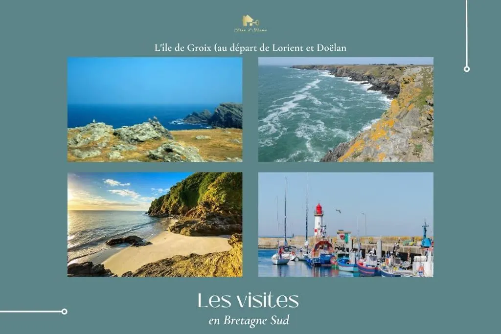 La Villa Ty An Dudou Luxe Et Confort, Plages, Gr34 2-10 Personnes Clohars-Carnoët