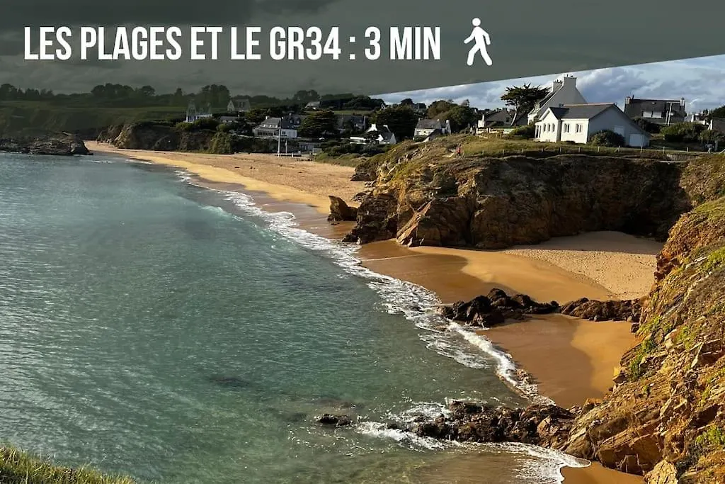 La Villa Ty An Dudou Luxe Et Confort, Plages, Gr34 2-10 Personnes Clohars-Carnoët Frankrig