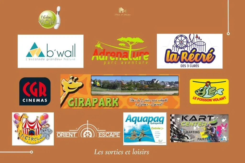 La Villa Ty An Dudou Luxe Et Confort, Plages, Gr34 2-10 Personnes Clohars-Carnoët